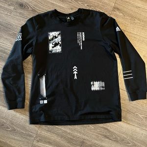Mens Adidas long sleeve T-shirts XL